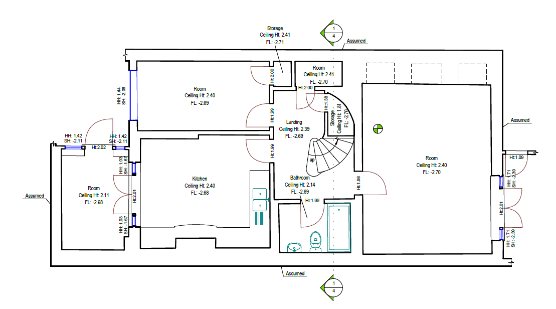 01_Existing Basement Floor